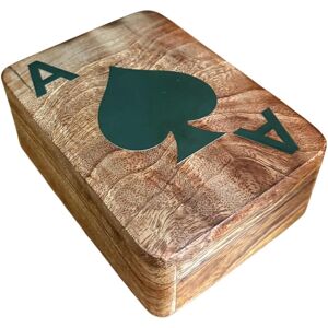 Thorness Boîte À Cartes En Bois - Publicité Thorness Boîte À Cartes En Bois - Publicité