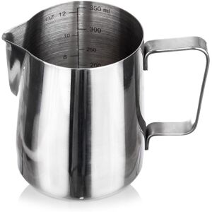 Sans Marque Pot À Lait En Acier Avec Verre Doseur 350 Ml - Publicité Sans Marque Pot À Lait En Acier Avec Verre Doseur 350 Ml - Publicité