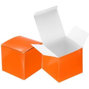 Uxcell 12pcs Boîtes Cadeau Kraft 3.1\" Avec Couvercles Orange - Publicité Uxcell 12pcs Boîtes Cadeau Kraft 3.1\" Avec Couvercles Orange - Publicité