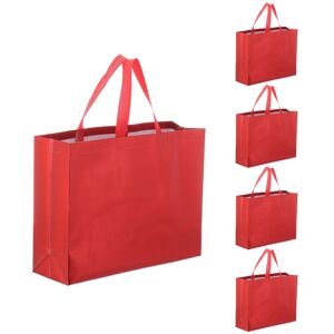 Uxcell 12 Pcs Sacs Cadeau Réutilisables, Pour Shopping Rouge Brillant Anniversaire - Publicité Uxcell 12 Pcs Sacs Cadeau Réutilisables, Pour Shopping Rouge Brillant Anniversaire - Publicité