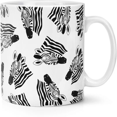 Gift Base Tasse Mug 10oz À Motif Zebra - Femme Homme Zebra Drôle Fou - Publicité Gift Base Tasse Mug 10oz À Motif Zebra - Femme Homme Zebra Drôle Fou - Publicité
