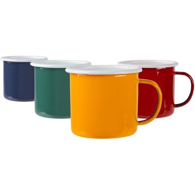 Argon Tableware - Enamel Mug - 375ml - Coloured - Tasses - Publicité Argon Tableware - Enamel Mug - 375ml - Coloured - Tasses - Publicité