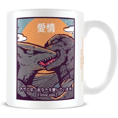 Pyramid International - Kaiju Kiss Ilustrata - Céramique - Mug - Publicité Pyramid International - Kaiju Kiss Ilustrata - Céramique - Mug - Publicité
