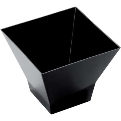 Gold Plast Tasses Finger Food Pagode Plastique Noir 90cc 25pz Goldplast - Buffet Traiteur - Publicité Gold Plast Tasses Finger Food Pagode Plastique Noir 90cc 25pz Goldplast - Buffet Traiteur - Publicité