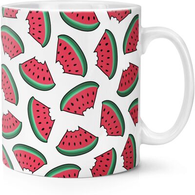 Gift Base Tasse À Mug 10 Oz Motif De Pastèque - Drôle De Fruit Melon Rose Été - Publicité Gift Base Tasse À Mug 10 Oz Motif De Pastèque - Drôle De Fruit Melon Rose Été - Publicité
