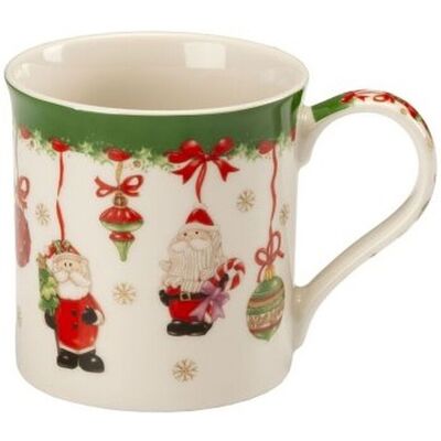 Noel Par Lamart Tasse Mug De Noël Avec Le Père Noël 350ml Porcelaine Table De N - Publicité Noel Par Lamart Tasse Mug De Noël Avec Le Père Noël 350ml Porcelaine Table De N - Publicité