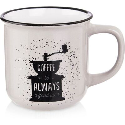 Sans Marque Tasse À Café En Céramique 370 Ml - Publicité Sans Marque Tasse À Café En Céramique 370 Ml - Publicité