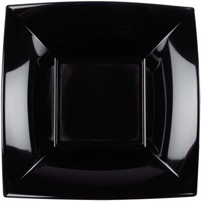 Gold Plast Vaisselle Fonds Agréable Noirs Réutilisables Plastique 18x18 Cm 15pz - Goldplast - Publicité Gold Plast Vaisselle Fonds Agréable Noirs Réutilisables Plastique 18x18 Cm 15pz - Goldplast - Publicité
