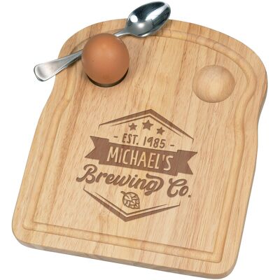 Gift Base Personnalisé Fofolle Coquetier Board Brassage Co Hex Petit Déjeuner Birthday Dad - Publicité Gift Base Personnalisé Fofolle Coquetier Board Brassage Co Hex Petit Déjeuner Birthday Dad - Publicité