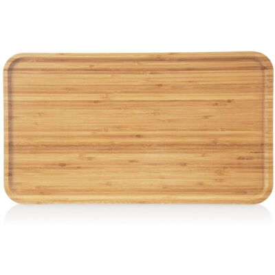 Sans Marque Plateau De Service En Bois 44x25x1,5 Cm - Publicité Sans Marque Plateau De Service En Bois 44x25x1,5 Cm - Publicité