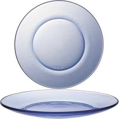 Assiette À Dessert Duralex Lys Marine Bleue Diamètre 190 Mm - Lot De 6 - Publicité Assiette À Dessert Duralex Lys Marine Bleue Diamètre 190 Mm - Lot De 6 - Publicité