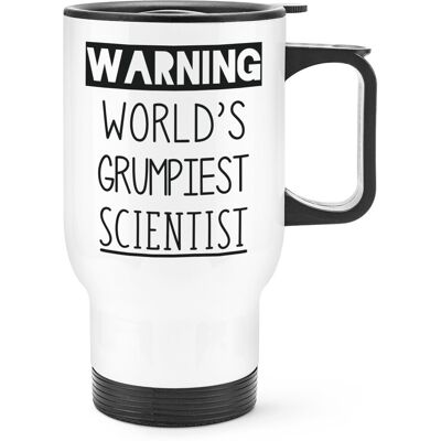 Gift Base Avertissement World'S Le Plus Grincheux Scientist Voyage Tasse Avec Anse Science - Publicité Gift Base Avertissement World'S Le Plus Grincheux Scientist Voyage Tasse Avec Anse Science - Publicité