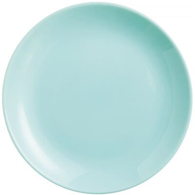 Assiette Dessert Luminarc Verre Trempé Turquoise 19cm Diwali 00452 - Publicité Assiette Dessert Luminarc Verre Trempé Turquoise 19cm Diwali 00452 - Publicité