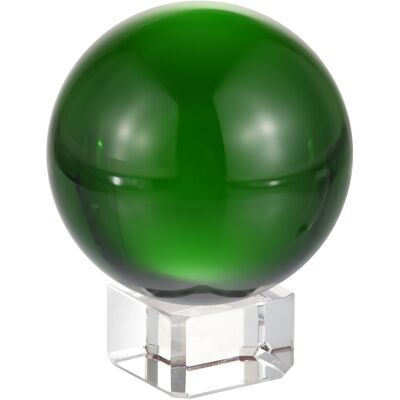 Uxcell 60mm/2.4\" Boule Cristal, 1 Ensemble K9 Boule Cadeau Boîte Cristal Support Vert - Publicité Uxcell 60mm/2.4\" Boule Cristal, 1 Ensemble K9 Boule Cadeau Boîte Cristal Support Vert - Publicité