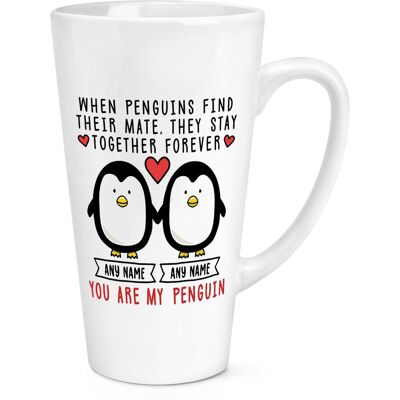 Gift Base Tasse À Café Grande 17oz En Céramique Personnalisée Vous Êtes Mon Pingouin - Publicité Gift Base Tasse À Café Grande 17oz En Céramique Personnalisée Vous Êtes Mon Pingouin - Publicité