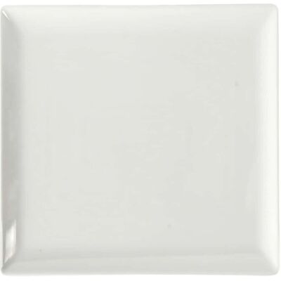 Assiette Plate Carrée Ankara Blanche Porcelaine 30,5x30,5 Cm - Zaklady Porcelany - Publicité Assiette Plate Carrée Ankara Blanche Porcelaine 30,5x30,5 Cm - Zaklady Porcelany - Publicité