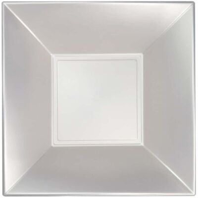 Gold Plast Vaisselle Fonds Agréable Blanc Perlè Réutilisables 18x18cm 15pz Goldplast - - Publicité Gold Plast Vaisselle Fonds Agréable Blanc Perlè Réutilisables 18x18cm 15pz Goldplast - - Publicité
