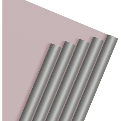 Uxcell Papier Cadeau Floral 40 Feuilles 55x55 Cm Gris Foncé/rose Foncé Pour Décoration - Publicité Uxcell Papier Cadeau Floral 40 Feuilles 55x55 Cm Gris Foncé/rose Foncé Pour Décoration - Publicité