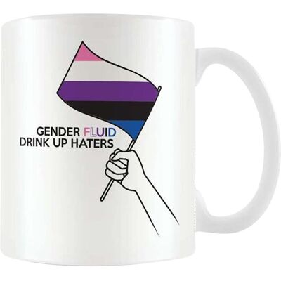 Pyramid International Genderfluid Mug One Size White/black/purple - Publicité Pyramid International Genderfluid Mug One Size White/black/purple - Publicité