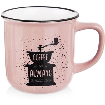 Sans Marque Tasse À Café En Céramique 370 Ml - Publicité Sans Marque Tasse À Café En Céramique 370 Ml - Publicité