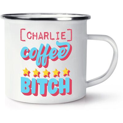 Gift Base Personnalisé Café Chienne Émail Tasse Sarcastique Rude Blague Anniversaire Boss - Publicité Gift Base Personnalisé Café Chienne Émail Tasse Sarcastique Rude Blague Anniversaire Boss - Publicité