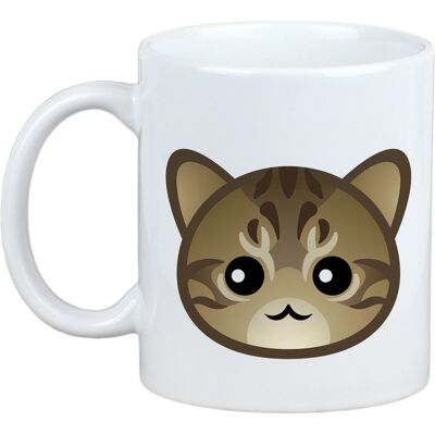 Li Hua - Tasse Dragon Avec Chat Art-Chien - Publicité Li Hua - Tasse Dragon Avec Chat Art-Chien - Publicité