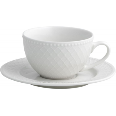 Brandani Ensemble Burlesque 2 Pièces Tasse À Thé Avec Soucoupe 16x7cm Porcelaine - Publicité Brandani Ensemble Burlesque 2 Pièces Tasse À Thé Avec Soucoupe 16x7cm Porcelaine - Publicité