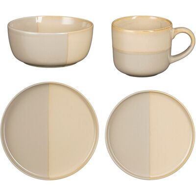 Mica Decorations - Ozzu - Gris - 28.5x28x32 cm - Dinnerware - Publicité Mica Decorations - Ozzu - Gris - 28.5x28x32 cm - Dinnerware - Publicité