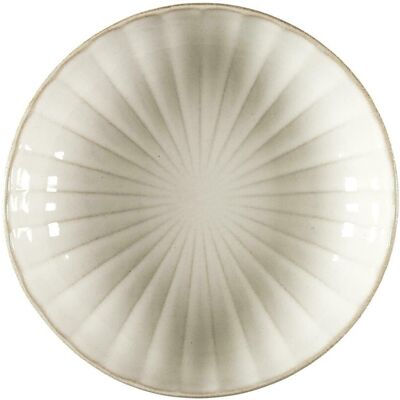 Sans Marque Assiette Creuse Vlora 20 Cm Beige - Publicité Sans Marque Assiette Creuse Vlora 20 Cm Beige - Publicité