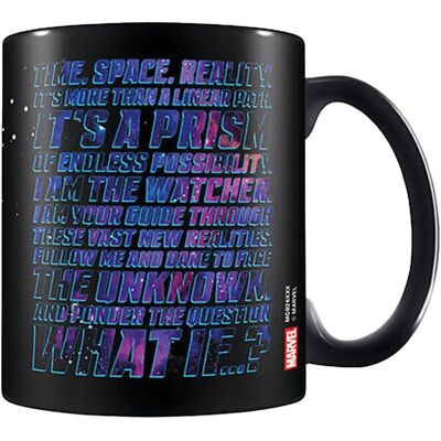 pyramid International What If...? Mug Ponder The Question (Taille Unique) (Noir/violet) - Publicité pyramid International What If...? Mug Ponder The Question (Taille Unique) (Noir/violet) - Publicité