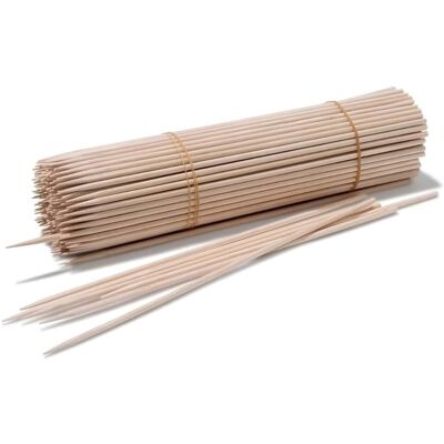 Siam Quality Brochettes Viande Bambou 25 Cm Ø 3 Mm 1000pz - Spiedoni Bois Boucherie - Publicité Siam Quality Brochettes Viande Bambou 25 Cm Ø 3 Mm 1000pz - Spiedoni Bois Boucherie - Publicité