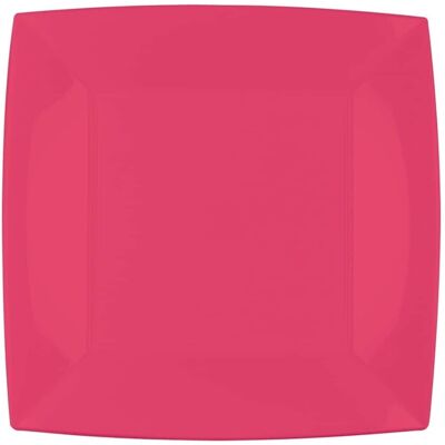 Goldplast - Petits Assiettes Carrées - Corail - 18x18 cm - Assiettes - Publicité Goldplast - Petits Assiettes Carrées - Corail - 18x18 cm - Assiettes - Publicité