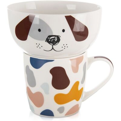 Artemis Ensemble Pour Enfants Comprenant Tasse, Bol Et Gobelet (Cadeau). Publicité Artemis Ensemble Pour Enfants Comprenant Tasse, Bol Et Gobelet (Cadeau). Publicité