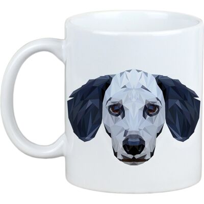 Bécher Géométrique Dalmatien Art-Chien - Publicité Bécher Géométrique Dalmatien Art-Chien - Publicité