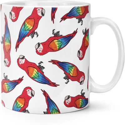 Gift Base Tasse Mug 10oz Motif Perroquet - Animal De Compagnie Oiseau Drôle - Publicité Gift Base Tasse Mug 10oz Motif Perroquet - Animal De Compagnie Oiseau Drôle - Publicité