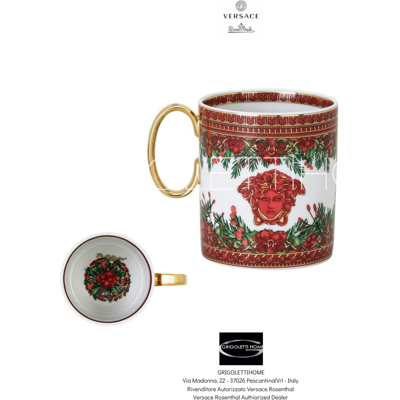 Versace Rosenthal - Mug I Love Baroque Holiday - Publicité Versace Rosenthal - Mug I Love Baroque Holiday - Publicité