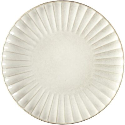 Sans Marque Assiette De Service Vlora 32 Cm Beige - Publicité Sans Marque Assiette De Service Vlora 32 Cm Beige - Publicité