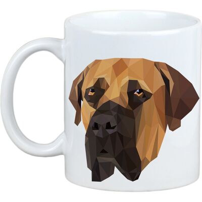 Boeurbol Géométrique Tasse Art-Chien - Publicité Boeurbol Géométrique Tasse Art-Chien - Publicité