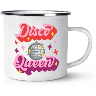Gift Base Mug En Émail Disco Queen Danseuse Ballet Boule Disco Gay Lgbtq Fierté Lesbienne - Publicité Gift Base Mug En Émail Disco Queen Danseuse Ballet Boule Disco Gay Lgbtq Fierté Lesbienne - Publicité