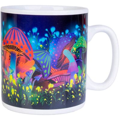 LatestBuy Tasse en Céramique - Paysage de Champignons Vifs - 900ml - Publicité LatestBuy Tasse en Céramique - Paysage de Champignons Vifs - 900ml - Publicité