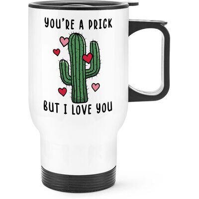 Gift Base Tu Es Un Épine Mais Je T'Aime Mug De Voyage Avec Poignée Saint-Valentin Drôle - Publicité Gift Base Tu Es Un Épine Mais Je T'Aime Mug De Voyage Avec Poignée Saint-Valentin Drôle - Publicité