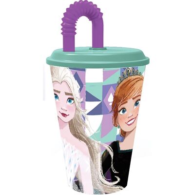Disney - Frozen Kids Cup - Bleu Violet - 430ml - Gobelet - Publicité Disney - Frozen Kids Cup - Bleu Violet - 430ml - Gobelet - Publicité