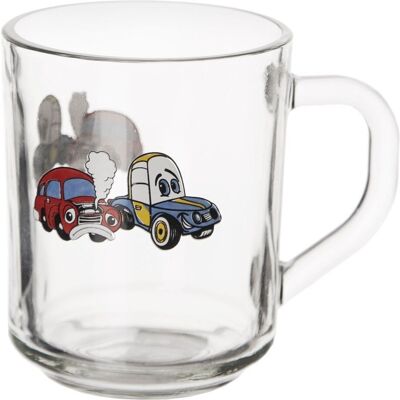 Sans Marque Tasse En Verre Auto 230 Ml - Publicité Sans Marque Tasse En Verre Auto 230 Ml - Publicité