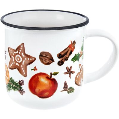 Artemis Mug En Céramique Pour Café, Thé, Infusions, Boissons, Hiver, Noël, 330 Ml - Publicité Artemis Mug En Céramique Pour Café, Thé, Infusions, Boissons, Hiver, Noël, 330 Ml - Publicité