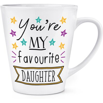 Gift Base Tu Es Ma Fille Préférée Tasses 12oz Latte Mug Meilleur Du Monde Génial Drôle - Publicité Gift Base Tu Es Ma Fille Préférée Tasses 12oz Latte Mug Meilleur Du Monde Génial Drôle - Publicité