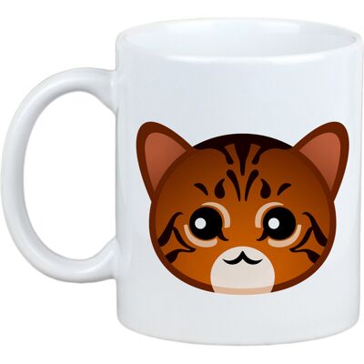 Tasse Toyger Avec Chat Art-Dog - Publicité Tasse Toyger Avec Chat Art-Dog - Publicité