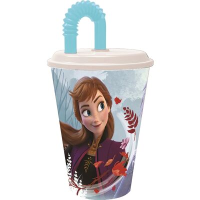 Stor Verre Pour Enfants En Plastique Disney Frozen 430 Ml Sans Bpa Lavable - Publicité Stor Verre Pour Enfants En Plastique Disney Frozen 430 Ml Sans Bpa Lavable - Publicité