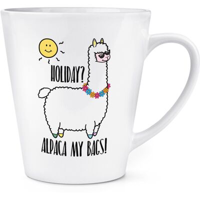 Gift Base Mug Latte 12 Oz Alpaga Holiday, Tasse Lait, Céramique, Llama Blanc Drôle - Publicité Gift Base Mug Latte 12 Oz Alpaga Holiday, Tasse Lait, Céramique, Llama Blanc Drôle - Publicité