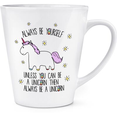 Gift Base Violet Licorne Always Be Yourself 341ml Latte Tasse - Drôle Poop Arcs-En-Ciel - Publicité Gift Base Violet Licorne Always Be Yourself 341ml Latte Tasse - Drôle Poop Arcs-En-Ciel - Publicité