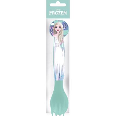 Tataway Ensemble De 2 Couverts Bleus Disney Pour Enfants En Plastique Frozen - Publicité Tataway Ensemble De 2 Couverts Bleus Disney Pour Enfants En Plastique Frozen - Publicité